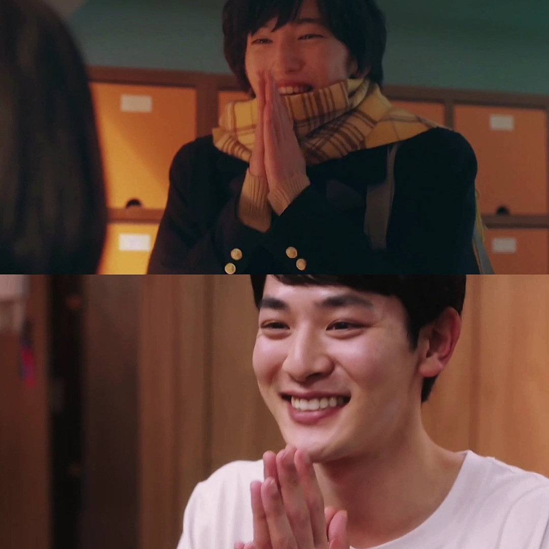 aoki sota from kieta hatsukoi (2021) x sagawa taichi from i hear the sunspot (2024)