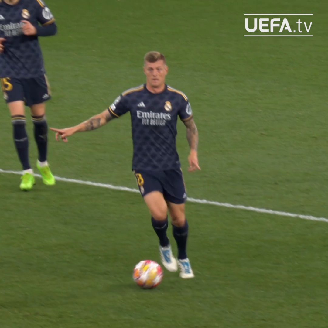 8⃣ 𝗧𝗼𝗻𝗶 𝗞𝗿𝗼𝗼𝘀 ⭐ #UCL | Toni Kroos