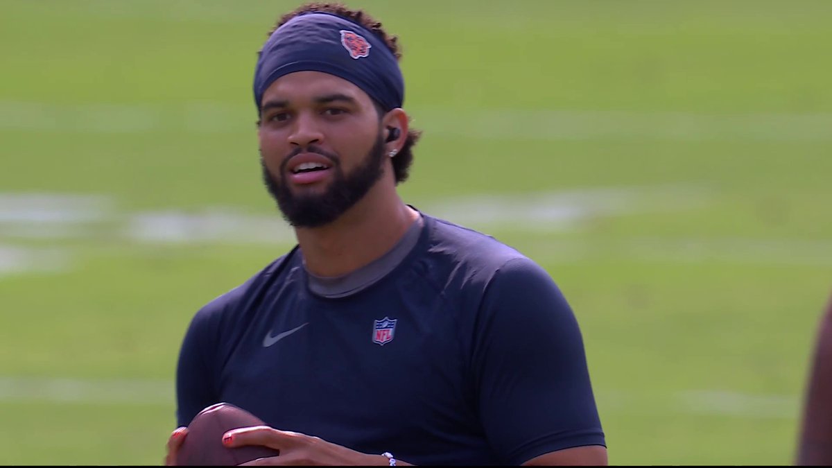 How any TDs for Caleb Williams today? 🤔