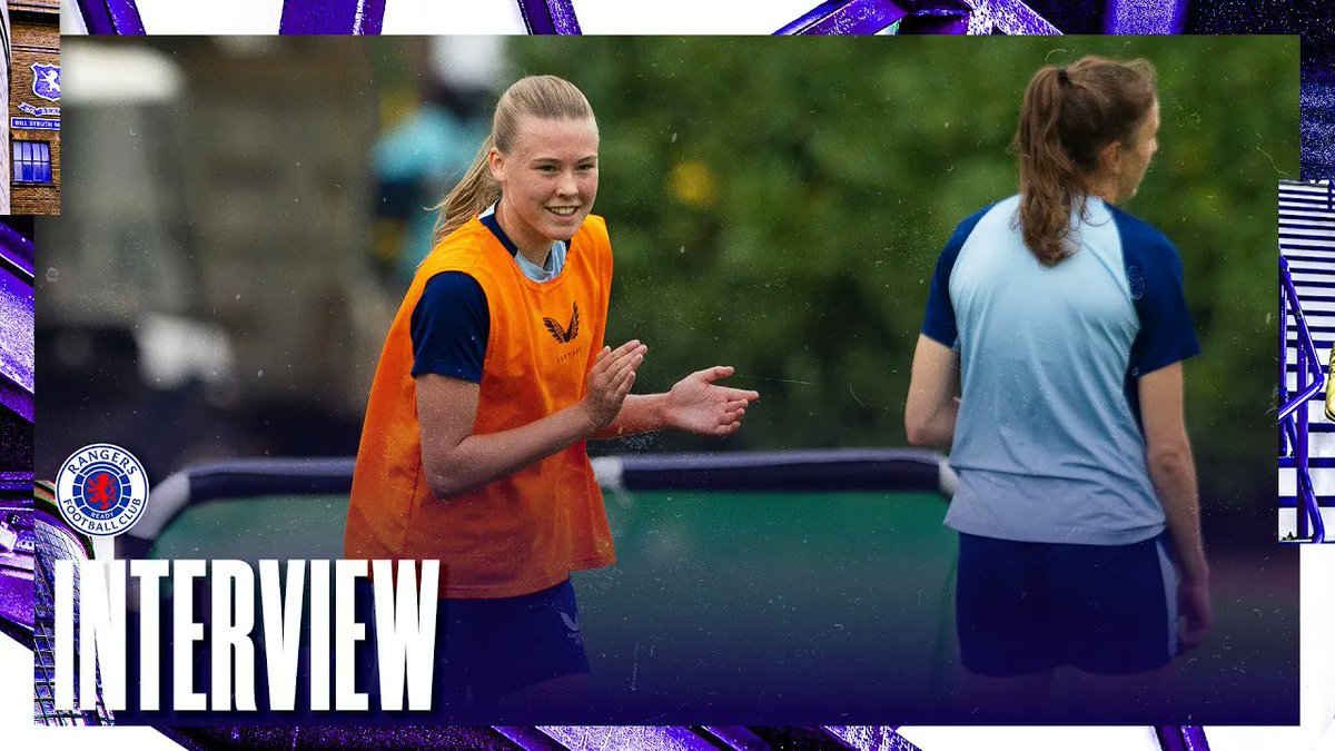 🎙️ 'It's been an absolutely brilliant experience.. learning from all these amazing players is really going to help me.' 👏 Youngster Sophie Black spoke to RangersTV about her experience with the first team in the #UWCL this week.