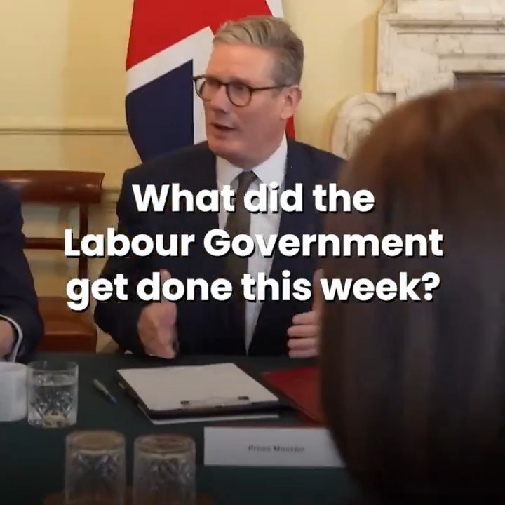 Curious about what the Labour government has been up to this week? Watch this.