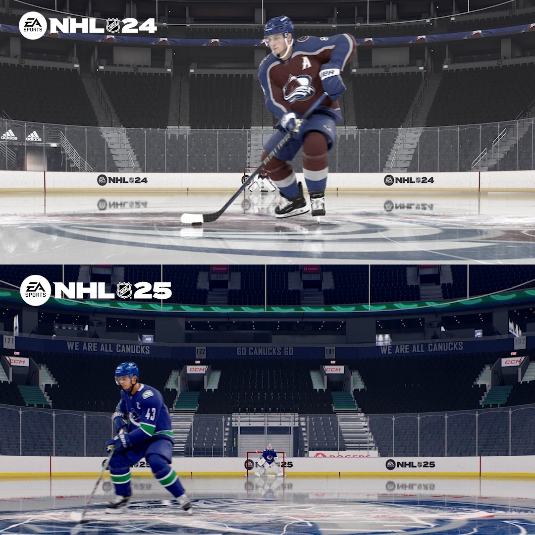 Next-Gen Vision Control upgrades responsiveness, explosiveness, &amp; expression on the ice Learn more about #NHL25