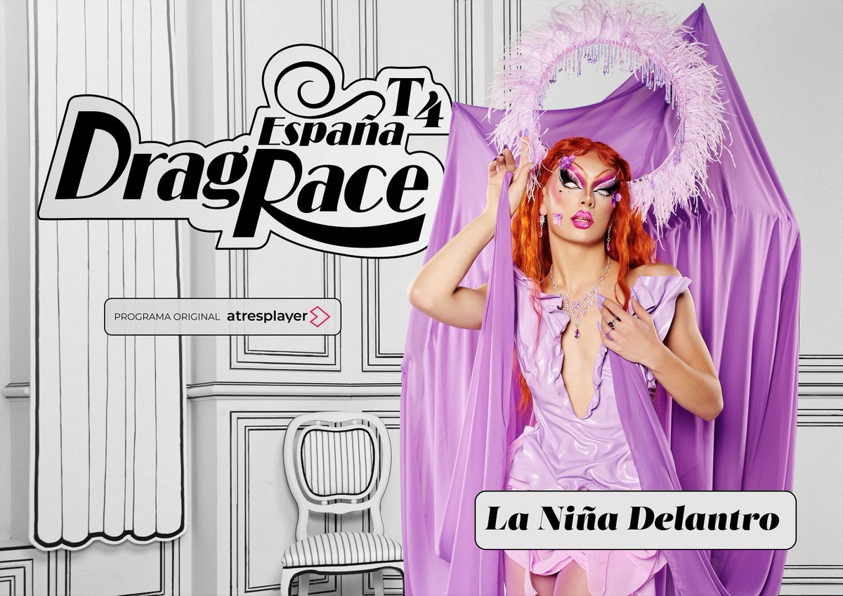 La princesa de barrio✅ La lipsync assasin✅ La guapa de #DragRaceES ✅ laniña💋 es TODO 😋 #MeetTheQueens ▶️