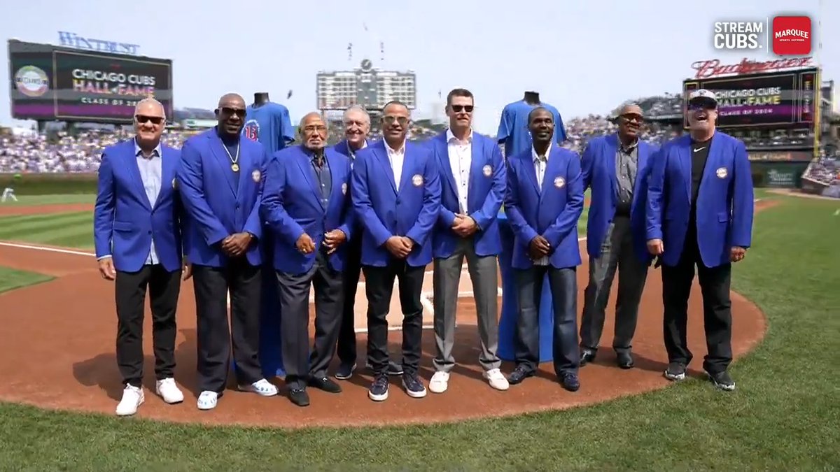Kerry Wood and Aramis Ramírez are officially in the Chicago Cubs Hall of Fame!