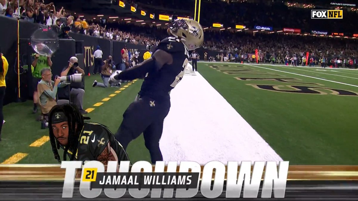 IT'S A TD FOR THE 1ST SWAGG KAZEKAGE Jamaal Williams | 📺 FOX