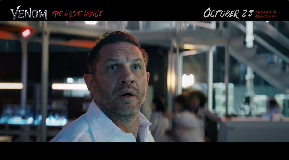 Since you asked nicely. The final #Venom: The Last Dance trailer drops this Thursday.