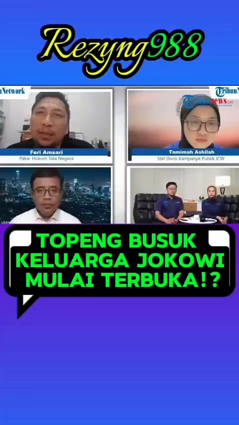 BONGKAR SEMUA... TOPENG BUSUK KELUARGA JOKOWI MULAI TERBUKA....‼️ #BatalkanGibranDilantik #BatalkanGibranDilantik 🆘🆗