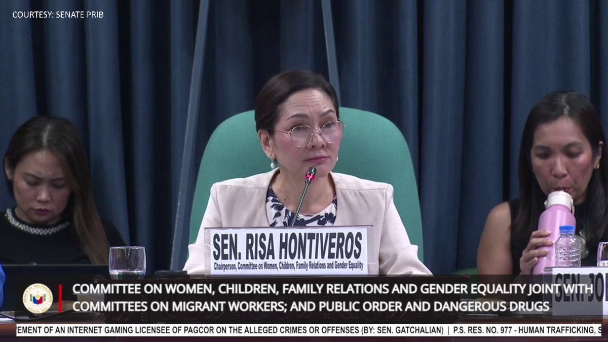 Diretsahan sinabi ni Sen. Risa Hontiveros na harap-harapan nagsisinungaling si dismissed Mayor Alice Guo sa patuloy na pagdinig ng Senado.