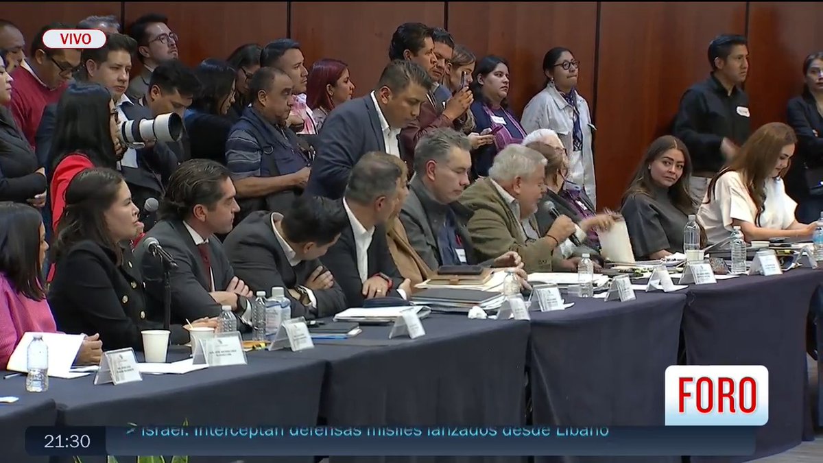 #ÚltimaHora: Comisiones del Senado de la República aprobaron en lo general y particular la propuesta de reforma al Poder Judicial. #LasNoticiasDeFOROtv con santos mondragon | #SiempreEnVivo | #SiempreContigo | Sigue la señal en vivo por