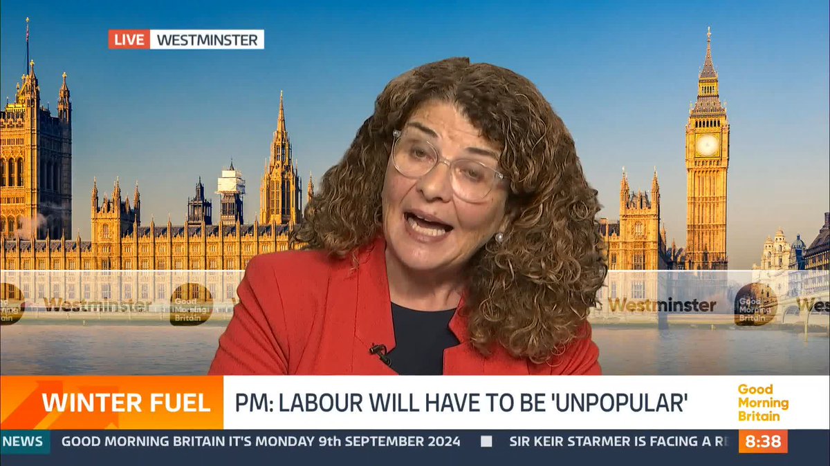 'I will reluctantly have to vote for it.' Policing, Fire and Crime Minister Dame Diana Johnson confirms she will vote for the cut to the winter fuel allowance. Susanna Reid | Ed Balls