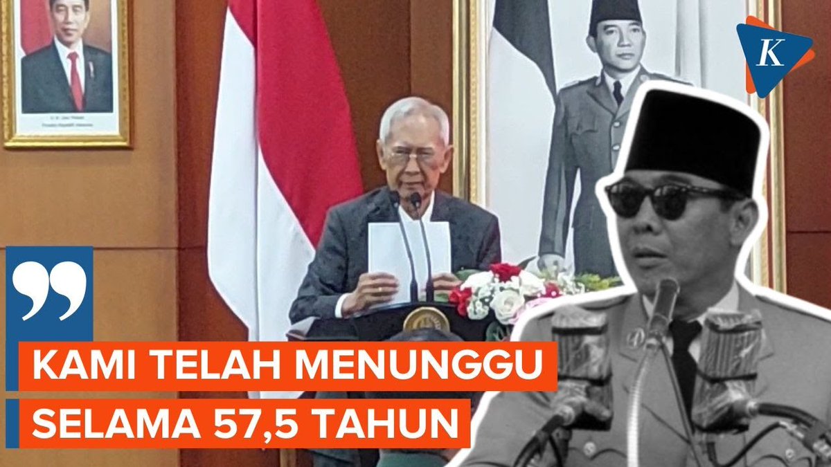Guntur Soekarnoputra, Putra Presiden ke-1 RI Soekarno mengatakan, keluarganya membutuhkan waktu lebih dari setengah abad supaya Majelis Permusyawaratan Rakyat (MPR) mau menghapus Ketetapan (TAP) MPRS Nomor 33 Tahun 1967. | #Soekarno #PKI