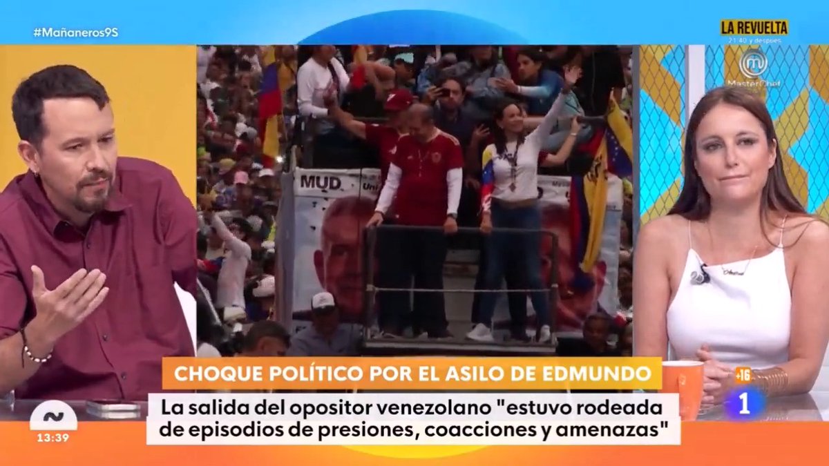 ¿Por qué el señor Edmundo González se ha exiliado en España y no en la Argentina de Milei? 👇🏻
