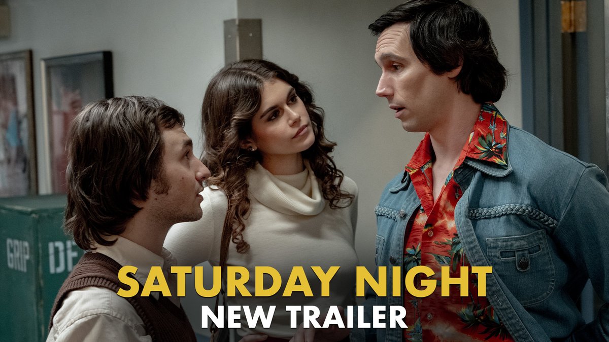 A new trailer for ‘SATURDAY NIGHT’ has been released. In theaters October 11.