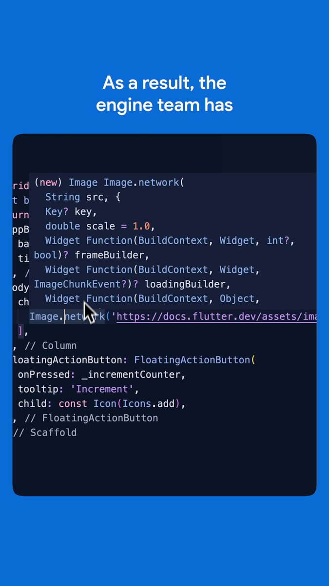 There’s two new defaults in Flutter 3.24 that you should know about: 📷 A new default that improves the quality of downscaled images 🤳 Canvas Kit is now the default renderer for Flutter web
