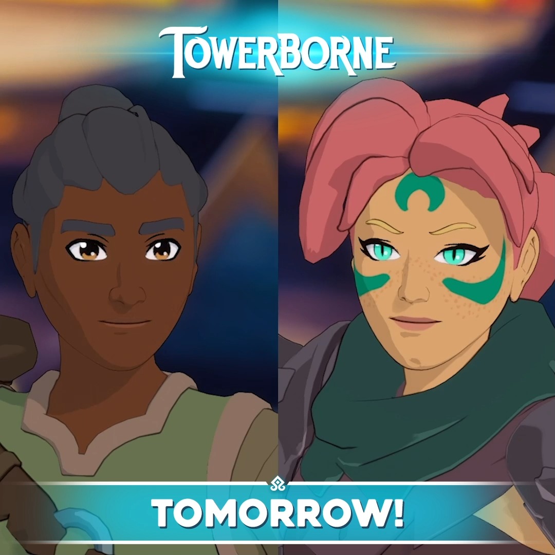 Towerborne launches TOMORROW! 🚀 Don't miss your chance to be a trailblazing Ace - join us when we go live! Remember: ☝️ Tomorrow. Towerborne. Meet you there! Wishlist now:
