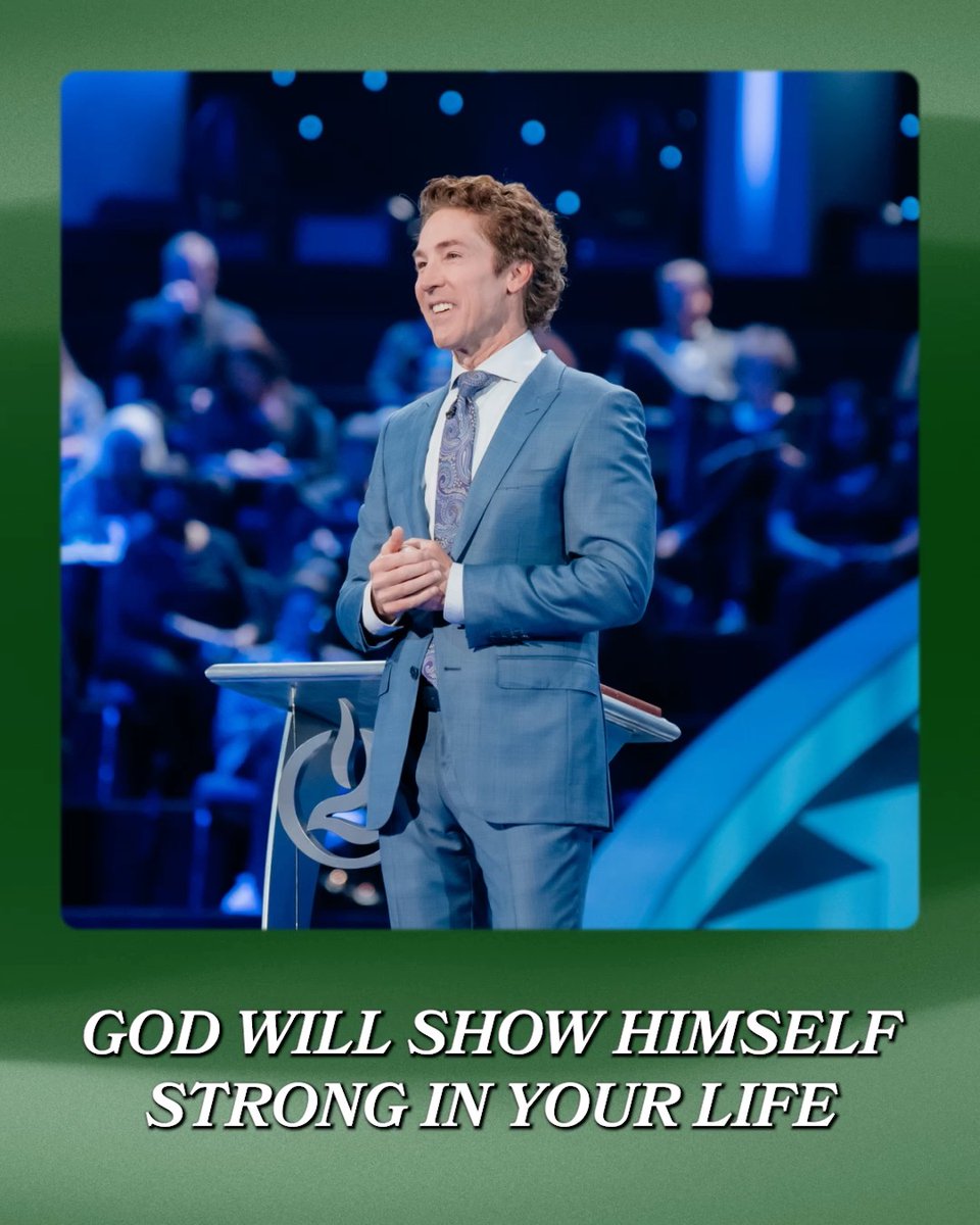 Thoughts will tell you, “It’s never going to change.” But you are closer than you think. This is not the time to give up. This is the time to stir up your faith. Tune into Joel’s message today, "The Battle Cry of Faith"!