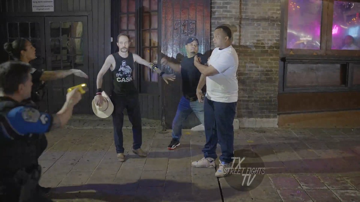 CHAOS! Wild night on 6th Street Austin TX 9-8-2024 #fight #police #wild #crazyvideo