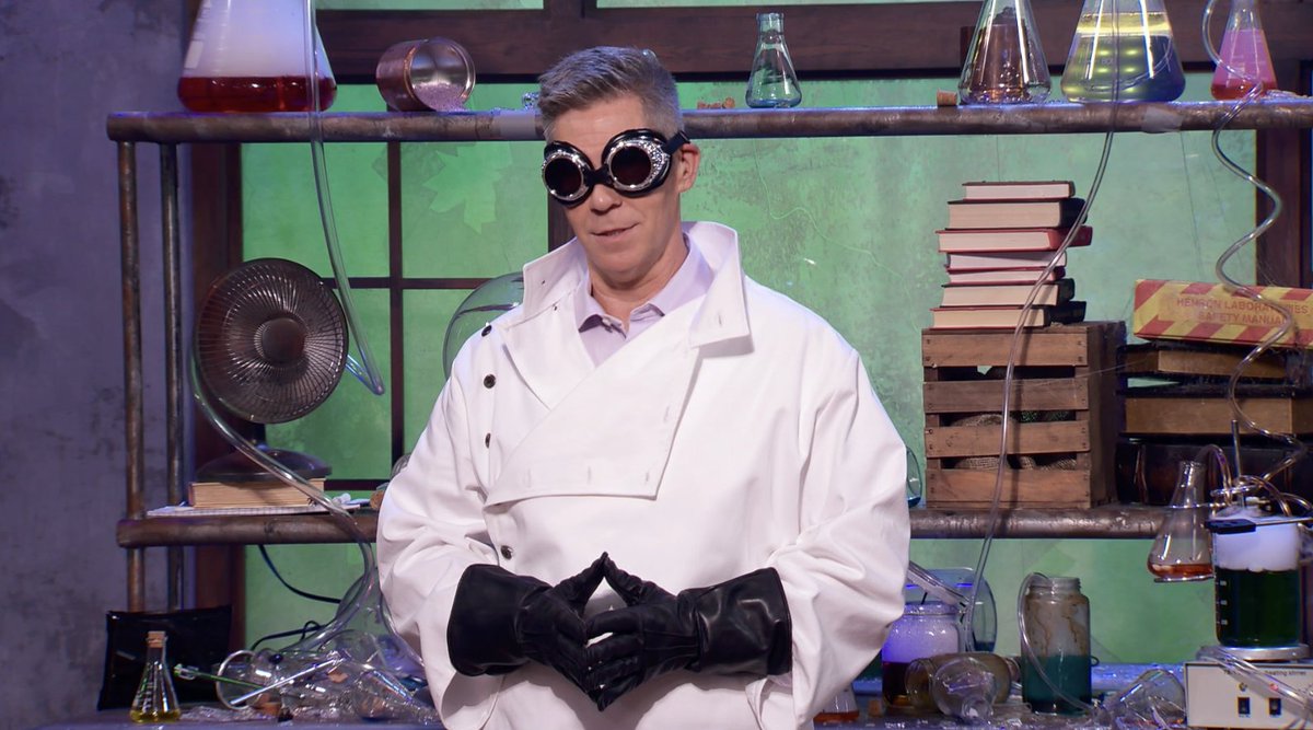.John Henson welcomes the newest batch of bakers to #HalloweenBakingChampionship and drops a plot twist that will change the competition 😱 Tune in Sept 16 @ 9|8c 🧪