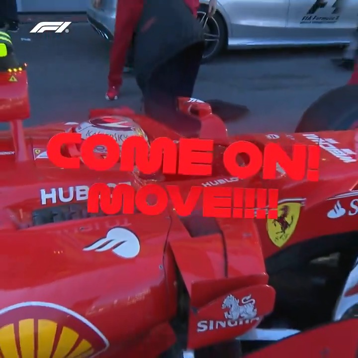 Gloves. Steering wheel. The Iceman doesn't ask for much 🤷♂️ #F1 #AzerbaijanGP