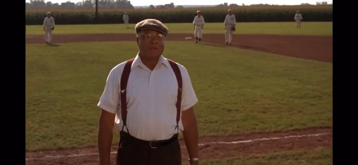 Goodbye to the brilliant James Earl Jones. He gave one of the finest poetic speeches in cinema history. I still feel the same way about baseball all these years later. Field of Dreams
