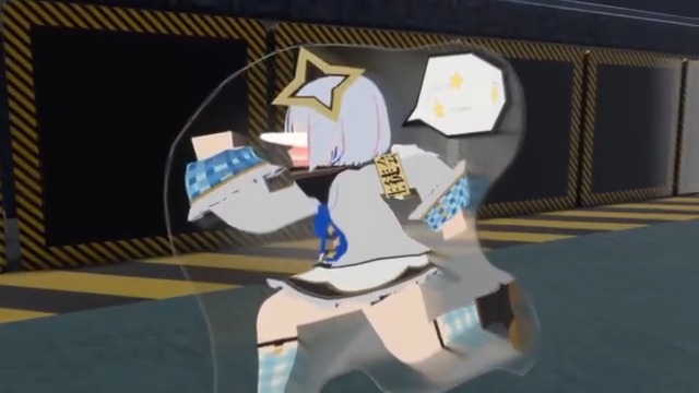 平面化（アクスタ化）アニメーション