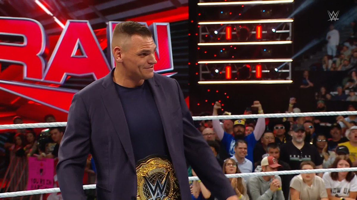"You will always be a close second to my actual favorite. And my all-time favorite is none other than Bill Goldberg!" 😅😳🫢 #WWERaw