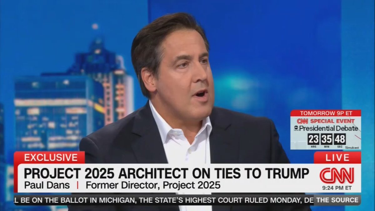 Former director of Trump’s Project 2025: “It’s so exciting to see RFK Jr. and the rest join the Heritag— joining the Trump fold...”