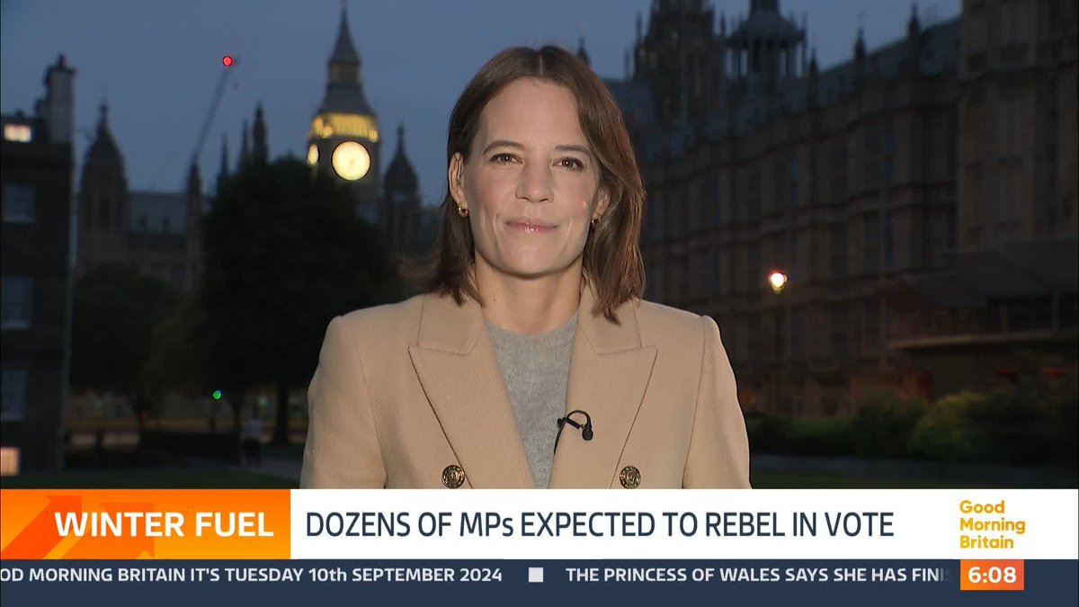 The govt is bracing for a revolt today as ministers vote over plans to scrap winter fuel payments. The Chancellor said it wasn't 'a choice she wanted to make' but that the govt had to take 'difficult decisions' to fill what she described as a 'black hole' in public finances.