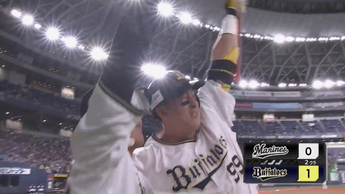 これぞラオウの打球‼💪 🙌 オリックス #杉本裕太郎 選手の今シーズン第10号ソロホームランで先制‼🌈 #Bs2024 👇ライブ配信はこちら