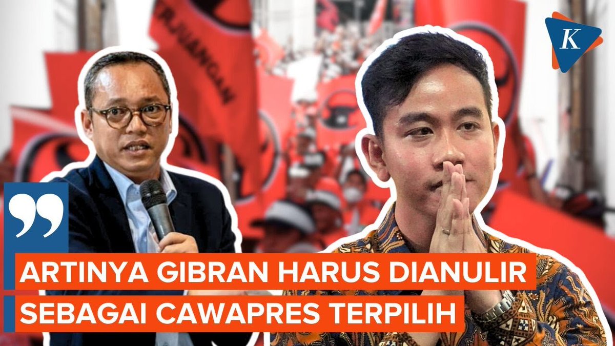 PDI-P: Jika Gugatan SK Kepengurusan Dikabulkan, Penetapan Gibran Cacat Hukum | #PDIP #Gibran