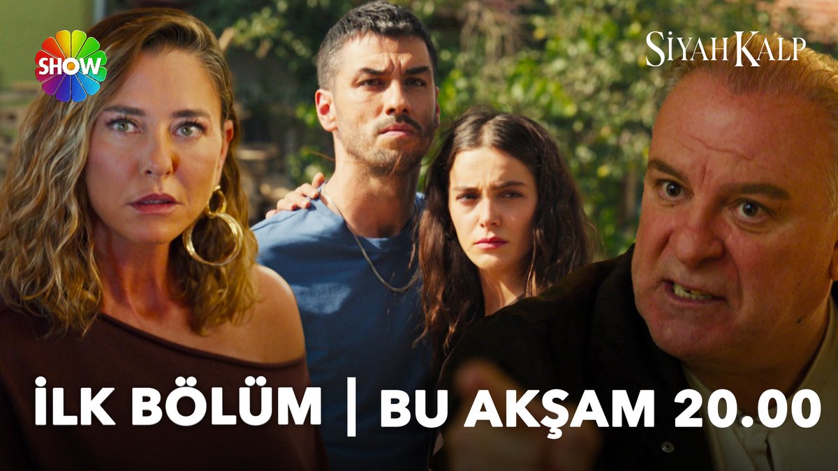 İntikam ateşini aşk söndürür…🔥 #SiyahKalp ilk bölümüyle bu akşam 20.00'de Show TV'de başlıyor🖤 Siyah Kalp