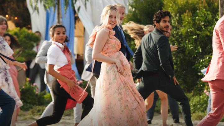Behind the scenes footage of The Perfect Couple dance feels so good it must be illegal.