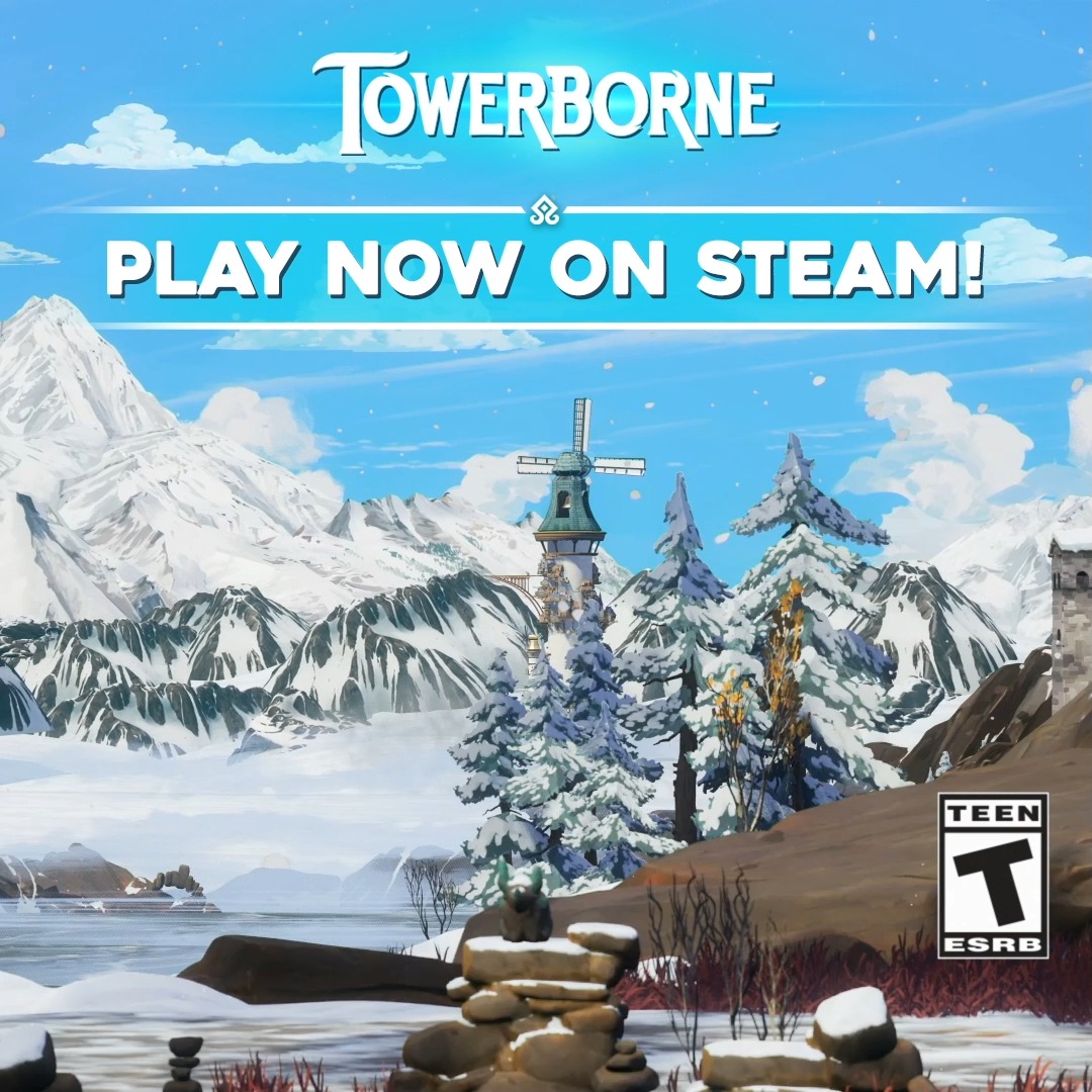 Today's the day, Aces! 🏁 Towerborne is NOW AVAILABLE in Early Access! Create your Ace, grab your friends, and come celebrate with us in the Belfry! 🎉 Ready to dive into an epic adventure?