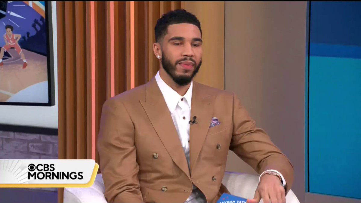 .Jayson Tatum says that his new children’s book, “Baby Dunks-a-Lot,” is based, in part, “on the relationship that I have with my son.” He tells CBS Mornings that the book is like sharing his family’s “routine and story with the rest of the world.”
