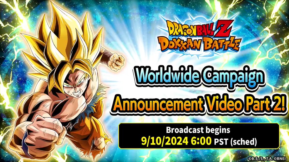 / Worldwide Campaign Announcement Video Part 2! \ Check out the latest info on the new characters from the "Worldwide Celebration! Heated Showdown Campaign Part 2"! Here are the archives! #dokkanbattle #dokkanbattleglobal #dokkan #dragonball #DokkanWorldwideCampaign2024