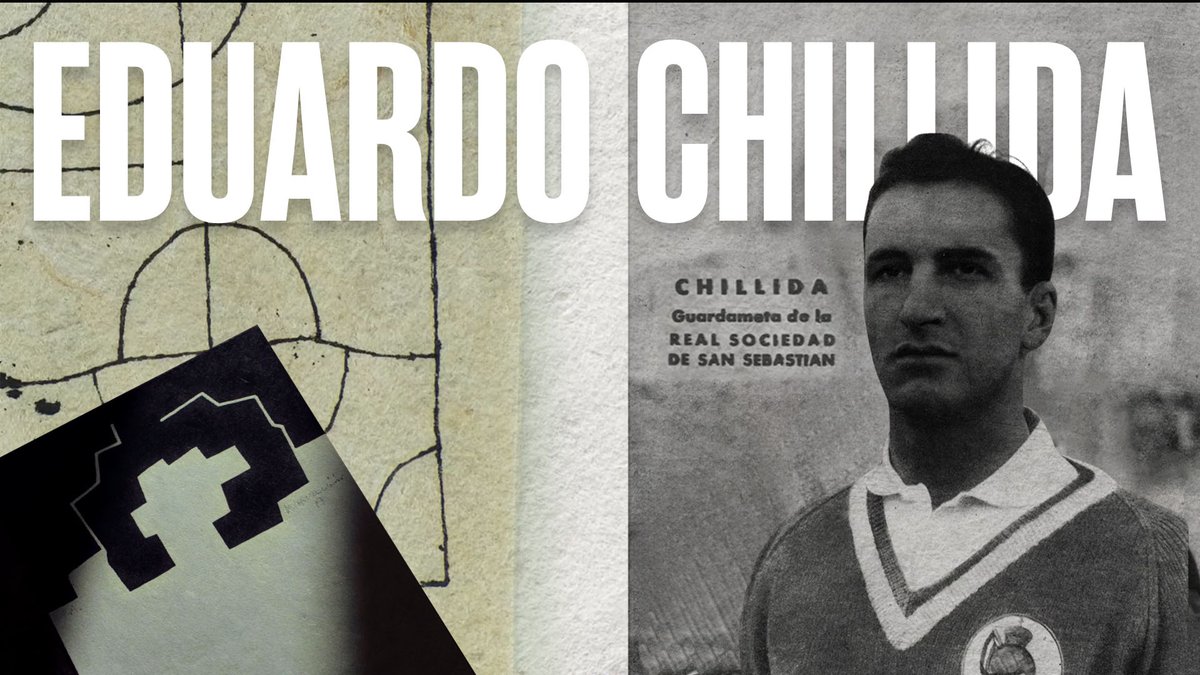 Ahora, 82 aรฑos despuรฉs de su debut, Eduardo Chillida vuelve a jugar con la Real Sociedad. #Chillida100 | #WeareReal