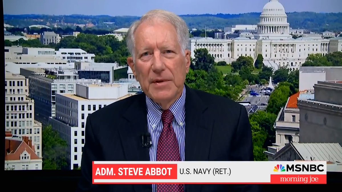 Retired Navy Admiral: Donald Trump is not fit to be President. He is a disaster waiting to happen. He is a disaster that has already happened. He puts the country at substantial risk