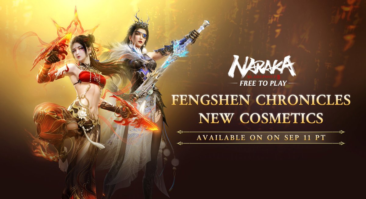 Rebellion and Resistance, Fire and Water, Yin and Yang Dive into the tales of opposites with the latest additions to the Fengshen Chronicles, including new outfits for Zai and Valda Cui. Available soon on Yin Yang Pool on Sep 11 PT.