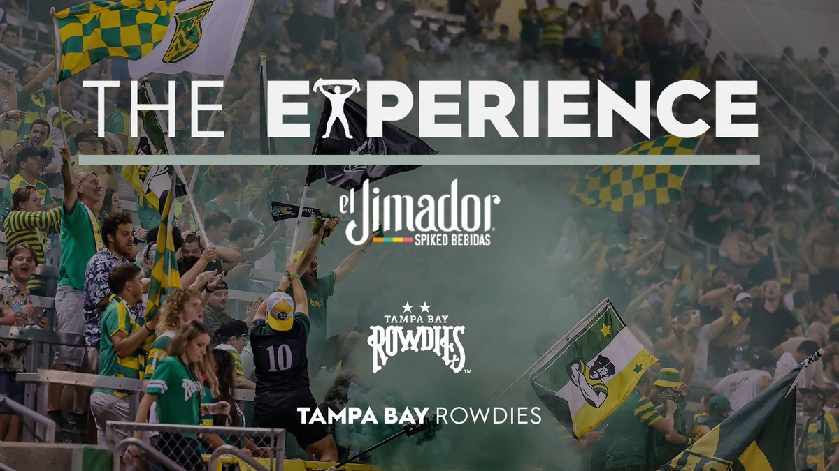 "The passion, the energy." 😤 "The Rowdies fans are one of a kind." 🗣️ Find out more about the passionate Tampa Bay Rowdies supporters by watching the latest episode of 𝙏𝙝𝙚 𝙀𝙭𝙥𝙚𝙧𝙞𝙚𝙣𝙘𝙚! 📹 #ElJimadorSB