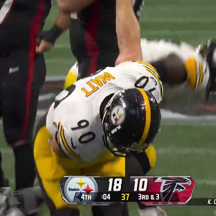 .TJ Watt had to take a bow after the game-sealing sack 🔥 Pittsburgh Steelers | Wingstop