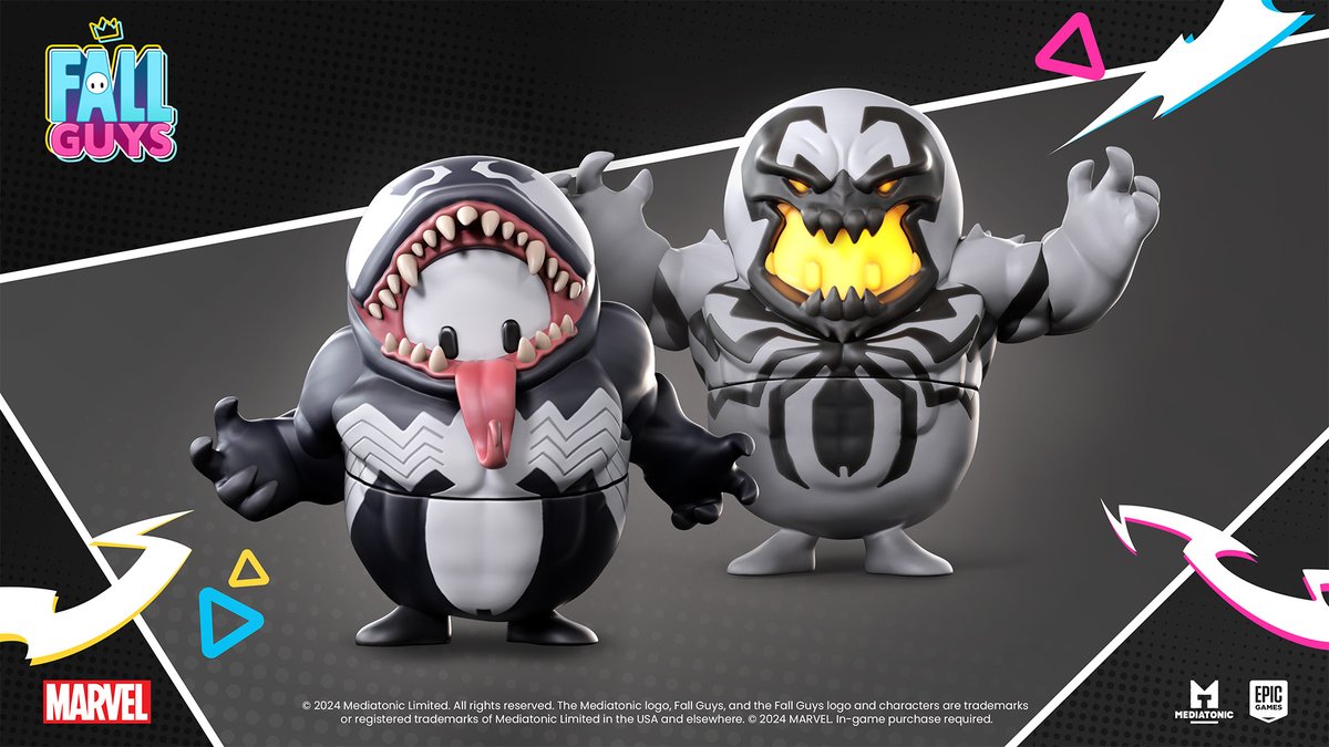 Beans.. beans…and more beans… So many snacks for Venom to enjoy in Fall Guys when he appears in the store on Sept 13!