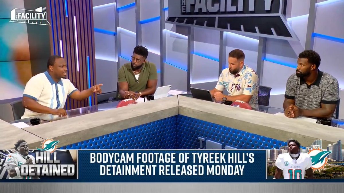 The most vulnerable, heartfelt and gut wrenching conversation I’ve ever been a part of on live television. “We do not feel safe around cops and that’s crazy… Black people do not feel safe around cops.” #TyreekHill #FinsUp