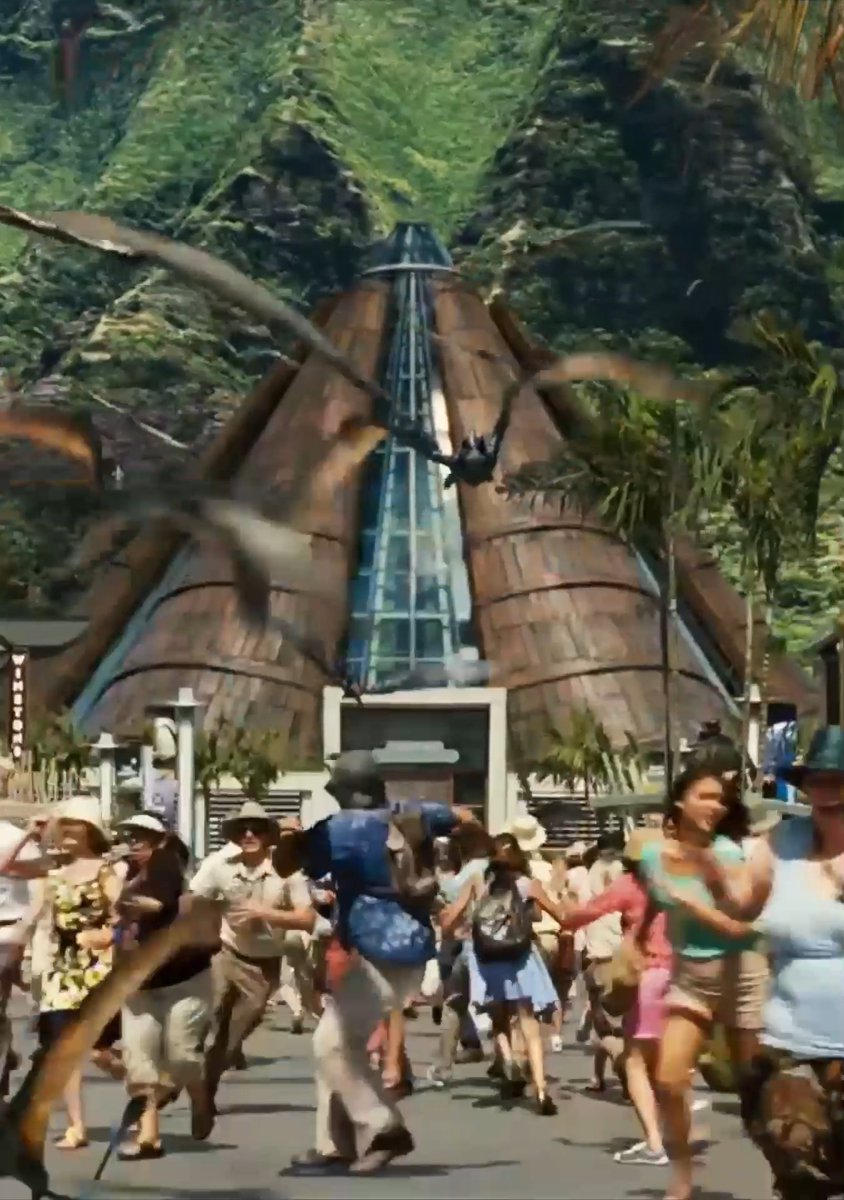 Protect valuables in case of Pteranodon.