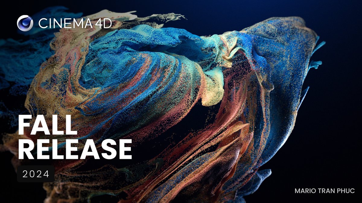🚀 #Cinema4D 2025 is here with exciting new features! 💫 🎯 Art-direct simulations & particle effects⚡#Redshift GPU now included with all #C4D subscriptions 🌀 New Follow Spline modifier for advanced #MotionGraphics 🔥 Enhanced Pyro & rigid body dynamics with more control over forces 🎨 + much more! 👀 See more 👇 🔗