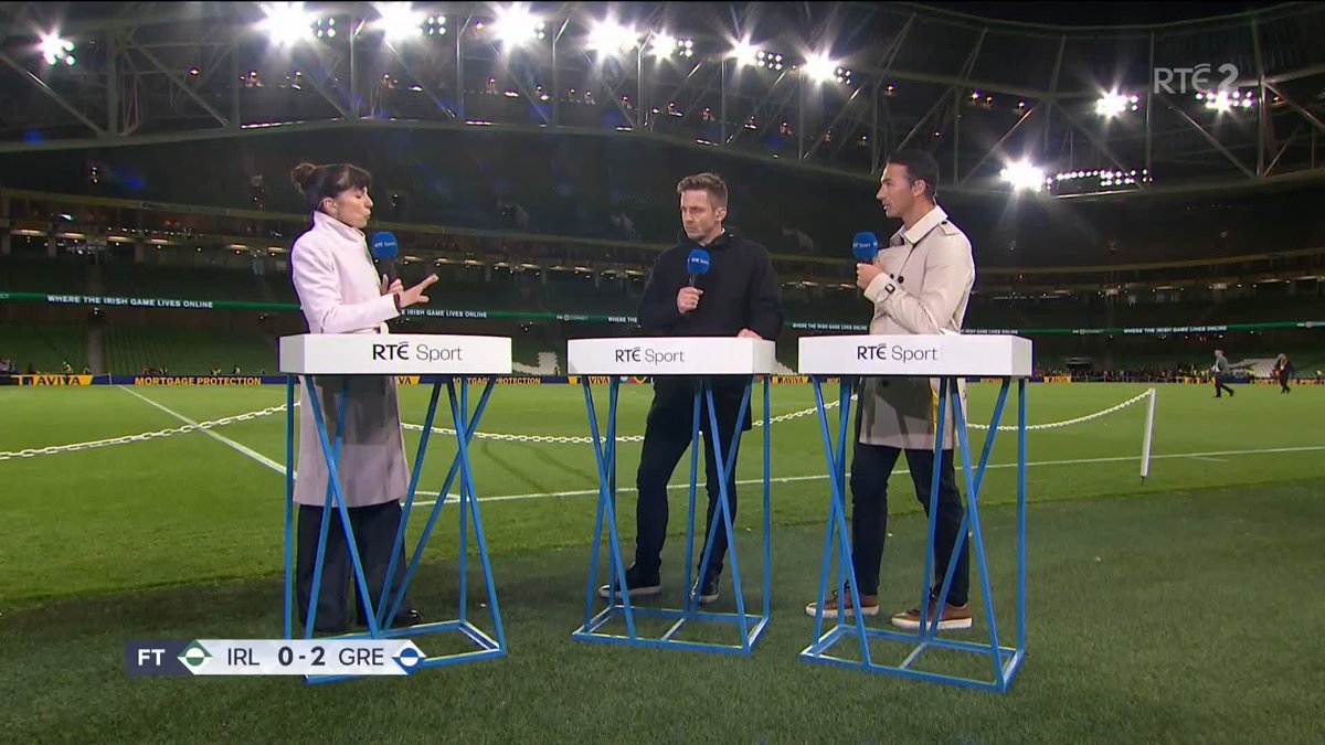 I think Stephen Kelly is fully correct to call out Matt Doherty for not sprinting. Glenn Whelan said the same on Virgin. Not good enough.