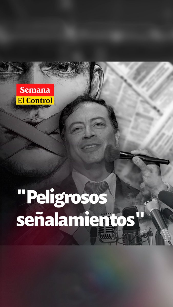 #Opinión | "La democracia es un valor superior que está por encima de usted": @mandreanieto le hace #ElControl a los "peligrosos señalamientos del presidente Petro en contra de la libertad de prensa y de opinión".