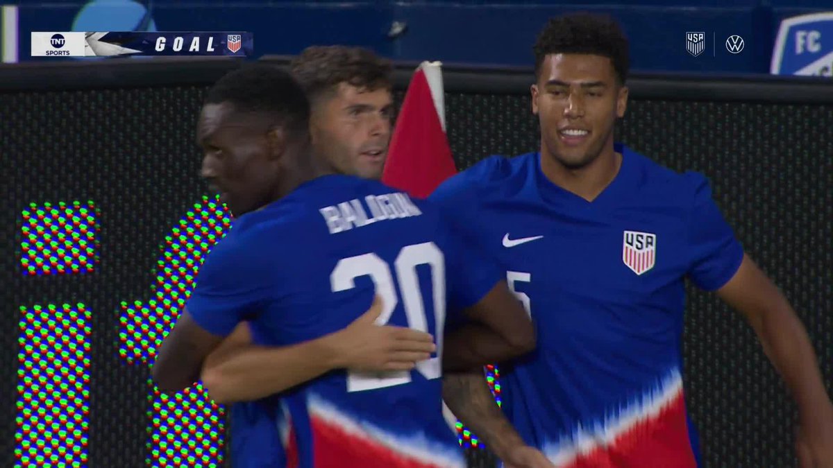 CHRISTIAN PULSIC PUTS US AHEAD!!!! #USMNT x Volkswagen