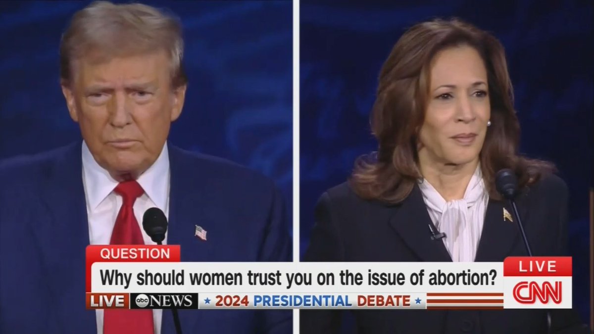 Moderator fact checks Trump’s lies: "There is no state in this country where it is legal to kill a baby after it's born."
