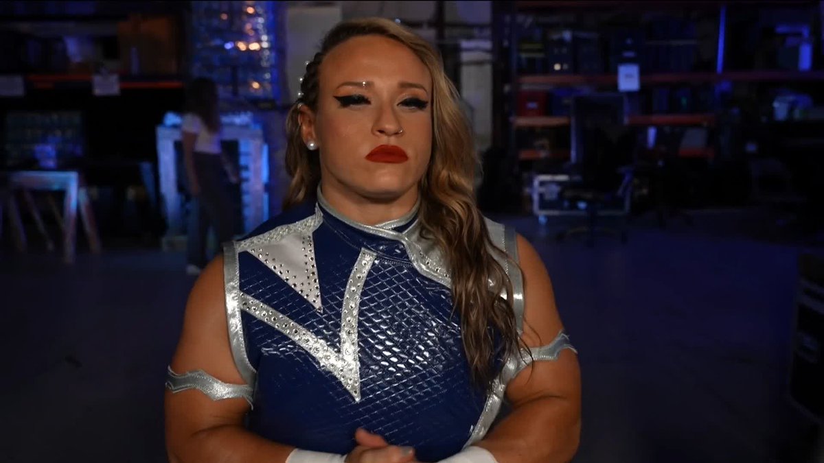 Jordynne Grace 👀 Giulia #WWENXT