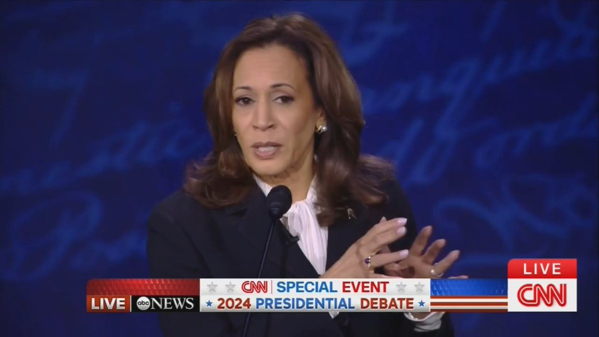 Vice President Harris: Congress came up with a border security bill which I supported. But you know what happened to that bill? Donald Trump got on the phone, called up some folks in Congress and said, ‘kill the bill.’ And you know why? Because he'd prefer to run on a problem instead of fixing a problem